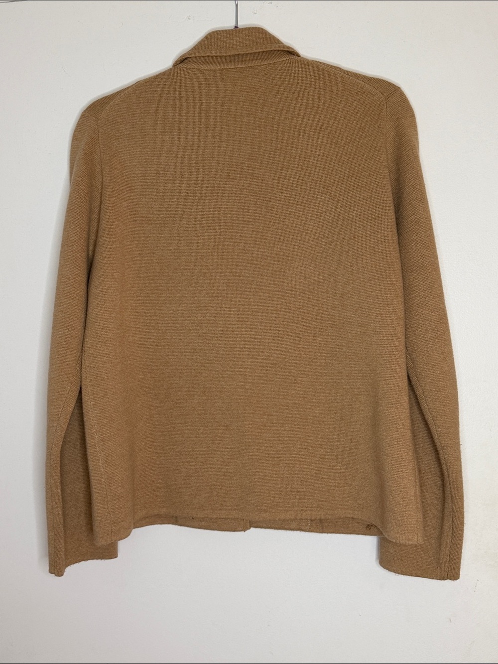 J. Crew Camel Single-Button Knit Blazer - Picture 4 of 4